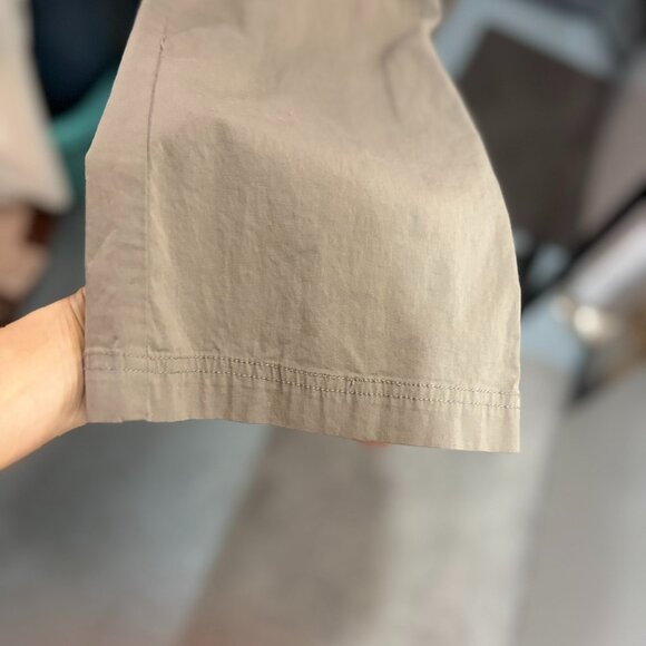 Adora Los Angeles Low-Rise Straight Cargo Pants- Khaki Tannish Olive- Size Small - Picture 7 of 15